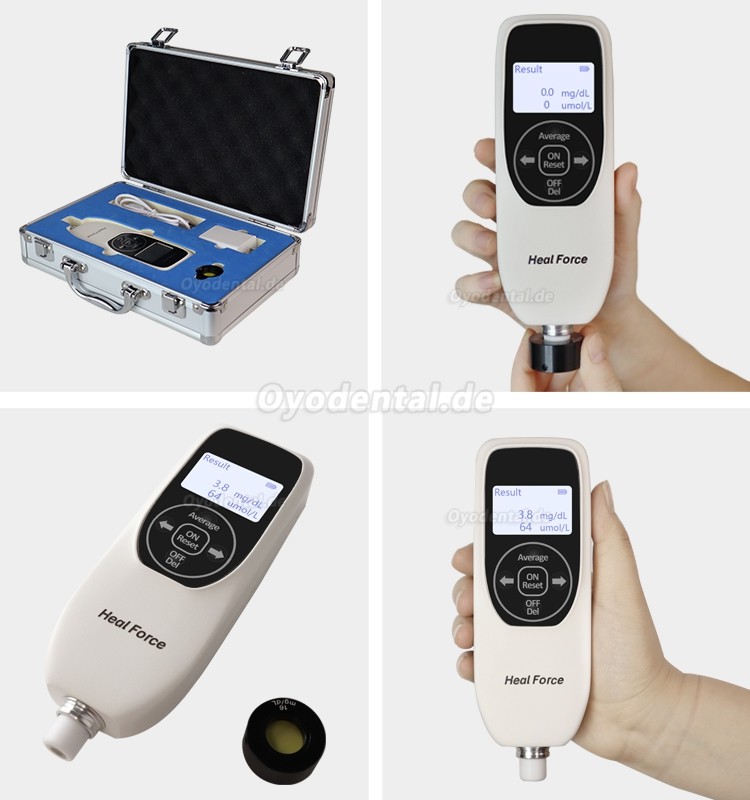 HealForce DHD-C Transkutanes Bilirubinometer Neonatales Ikterus Messger&auml;t